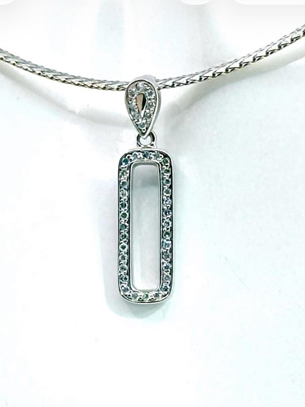 EFFY 14k White Gold Diamond Pendant